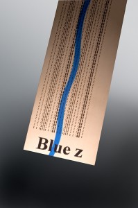 Morphic Message Foil - Blue z